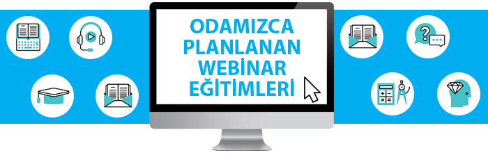 ODAMIZIN ONLİNE (WEBINAR) EĞİTİMLERİ