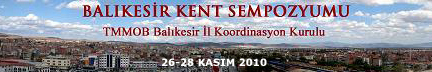BALIKESIR KENT SEMPOZYUMU