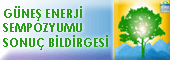 G�NE� ENERJ� SEMPOZYUMU SONU� B�LD�R�S�