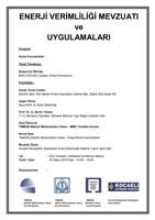 ENERJ� VER�ML�L��� MEVZUATI VE UYGULAMALARI PANEL�