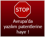AVRUPADA YAZILIM PATENTLER�NE HAYIR