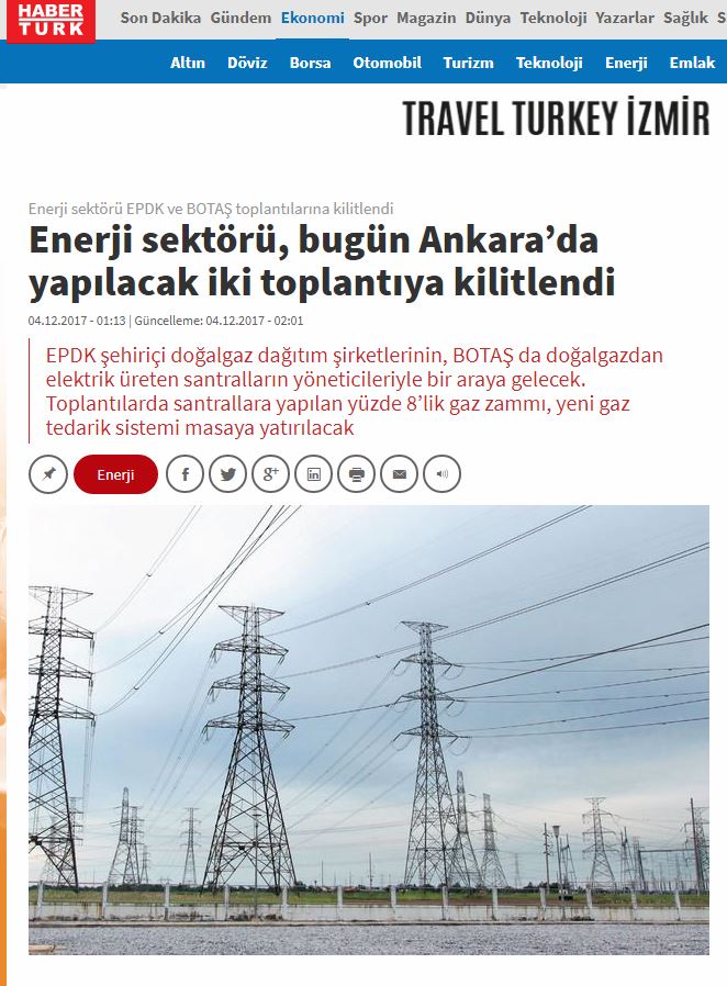 ev elektrik zammı