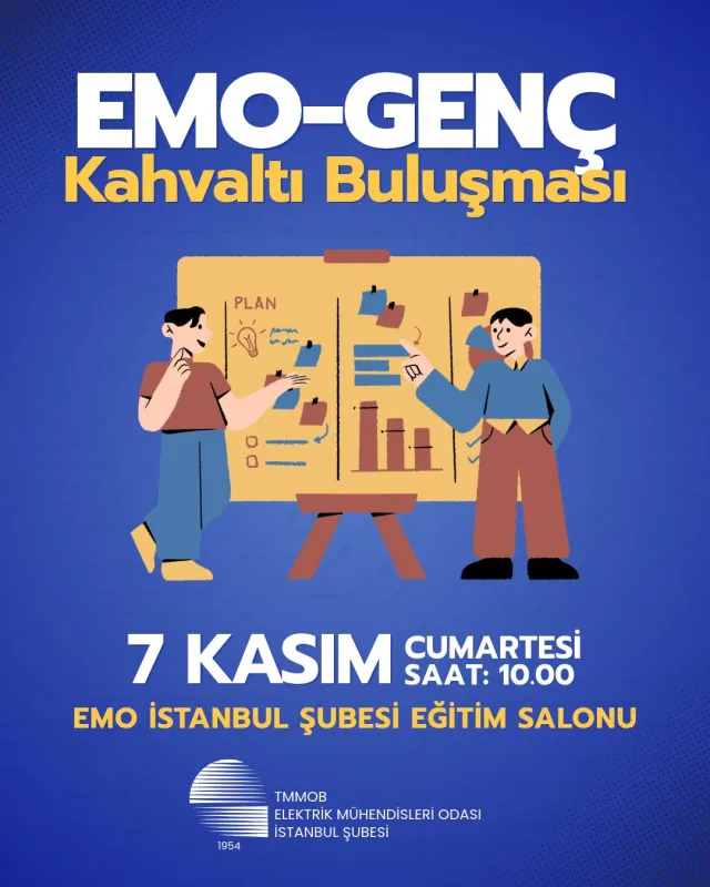 EMO Genç Kahvaltı Buluşmasında Bir Araya Geliyoruz