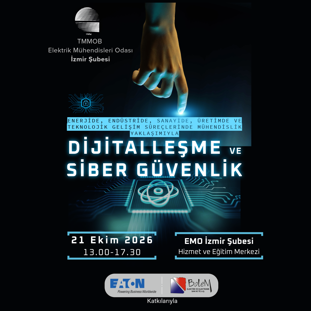 Dijitalleşme ve Siber Güvenlik Etkinliği (21 Ekim 2026 Çarşamba)