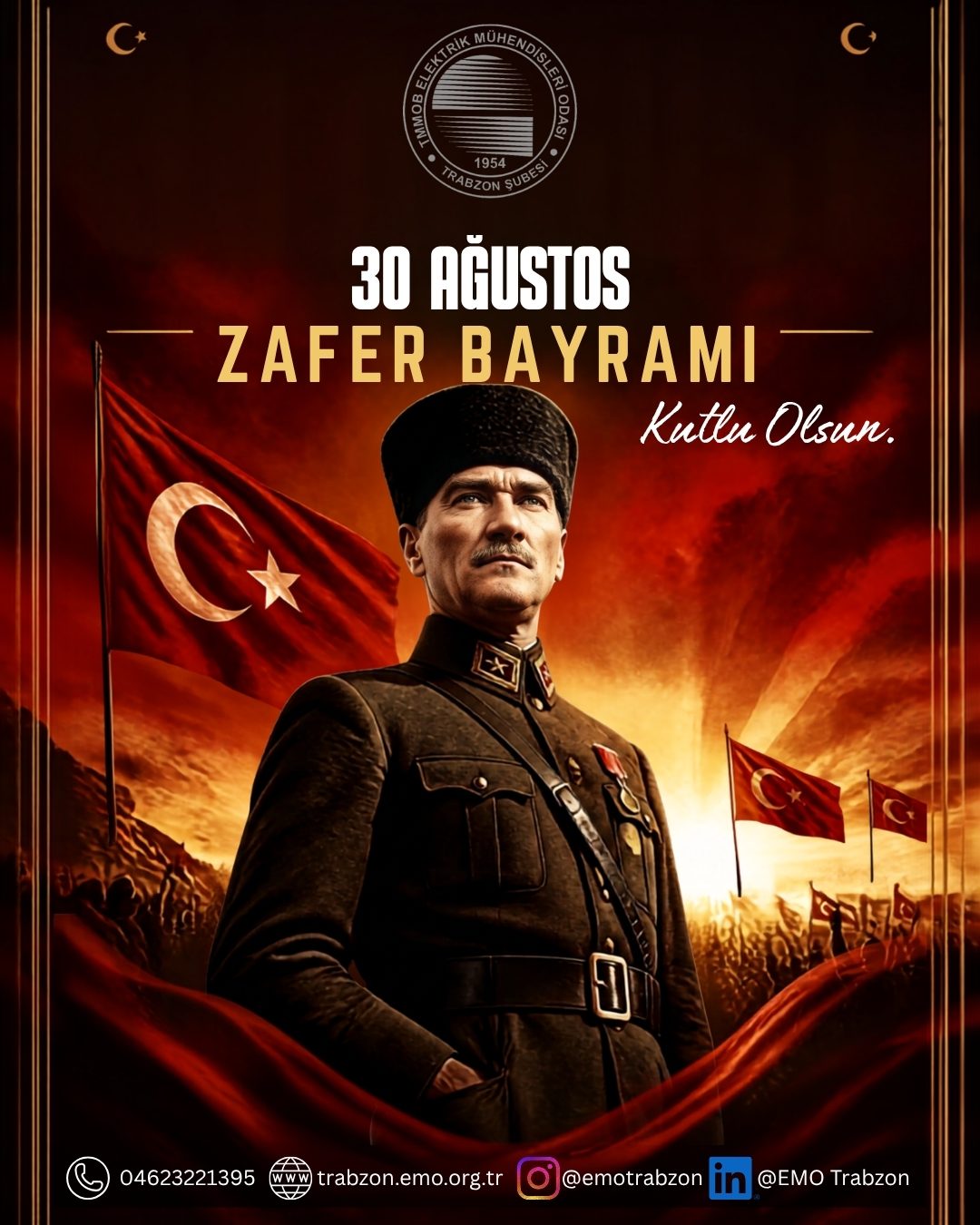 30 AĞUSTOS ZAFER BAYRAMI KUTLU OLSUN.