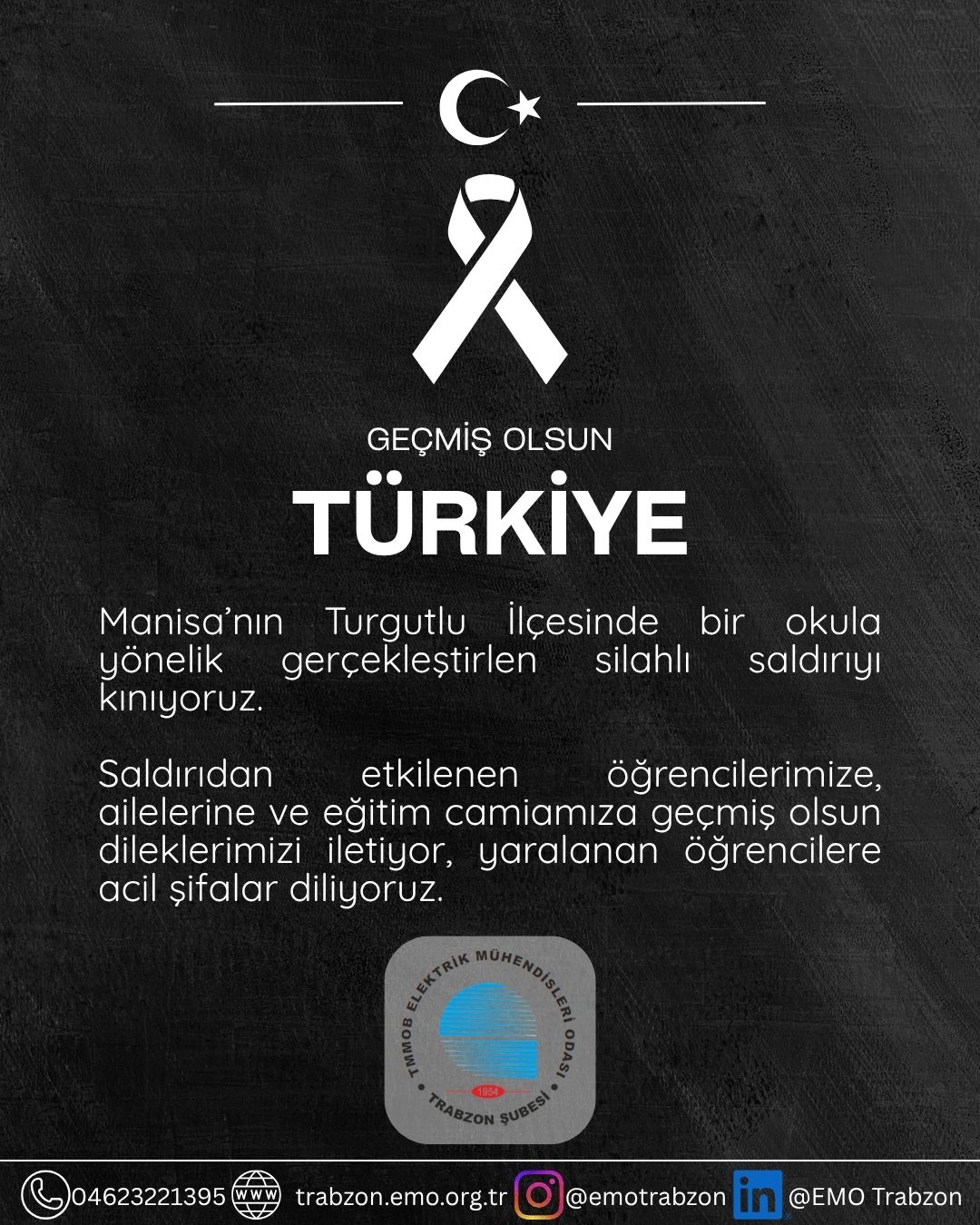 GEÇMİŞ OLSUN TÜRKİYE
