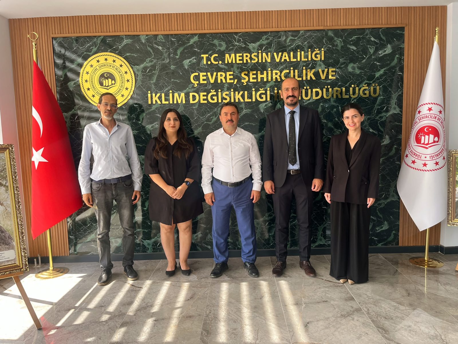 EMO Mersin Şubesi’nden Çevre, Şehircilik ve İklim Değişikliği İl Müdürlüğü’ne Ziyaret