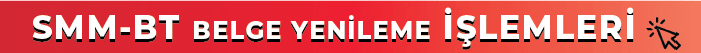 SMM-BT YENLEME LEMLER