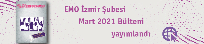 EMO İZMİR ŞUBE BÜLTENİ