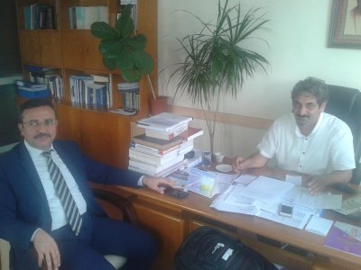 ENERJİSA BÖLGE KORDİNATÖRÜ ÜYEMİZ MEHMET KAYACI ŞUBEMİZİ ZİYARET ETTİ
