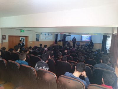 HÜSEYİN BÜRGE ANADOLU LİSESİ`NDE MESLEKİ TANITIM ETKİNLİĞİ