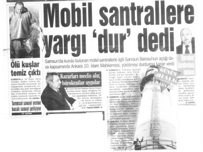 MOBİL SANTRALLARA YARGI "DUR" DEDİ