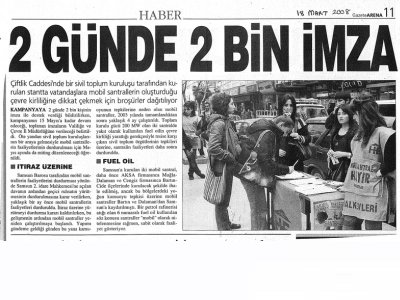 2 GÜNDE 2 BİN İMZA