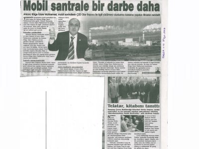 MOBİL SANTRALE BİR DARBE DAHA