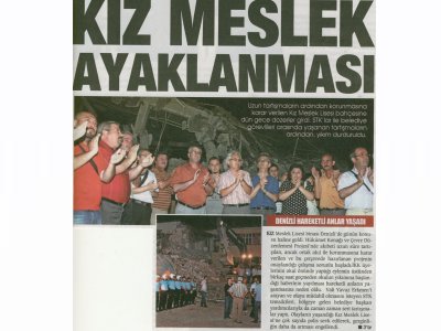 TARİHİ KIZ MESLEK LİSESİ YIKILDI!