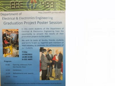 GAZİANTEP ÜNİVERSİTESİ ELEKTRİK-ELEKTRONİK MÜHENDİSLİĞİ PROJE SERGİSİ