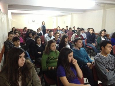 GAZİ MUSTAFA KEMAL ANADOLU LİSESİNDE MESLEK TANITIMI YAPILDI