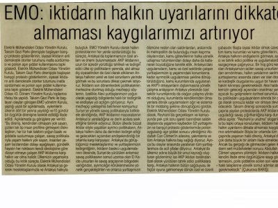 TAKSİMDEN HATAYA HER YER DİRENİŞ