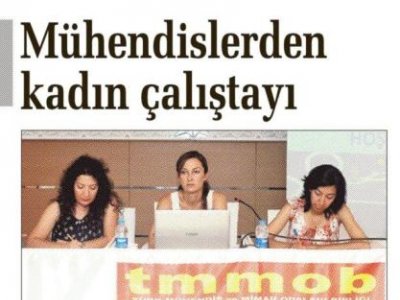 MÜHENDİSLERDEN KADIN ÇALIŞTAYI (SABAH ANTALYA AKDENİZ-24.06.2013)