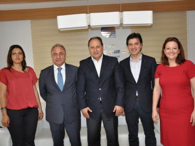 CLK AKDENİZ  ELEKTRİKTEN ŞUBEMİZE ZİYARET