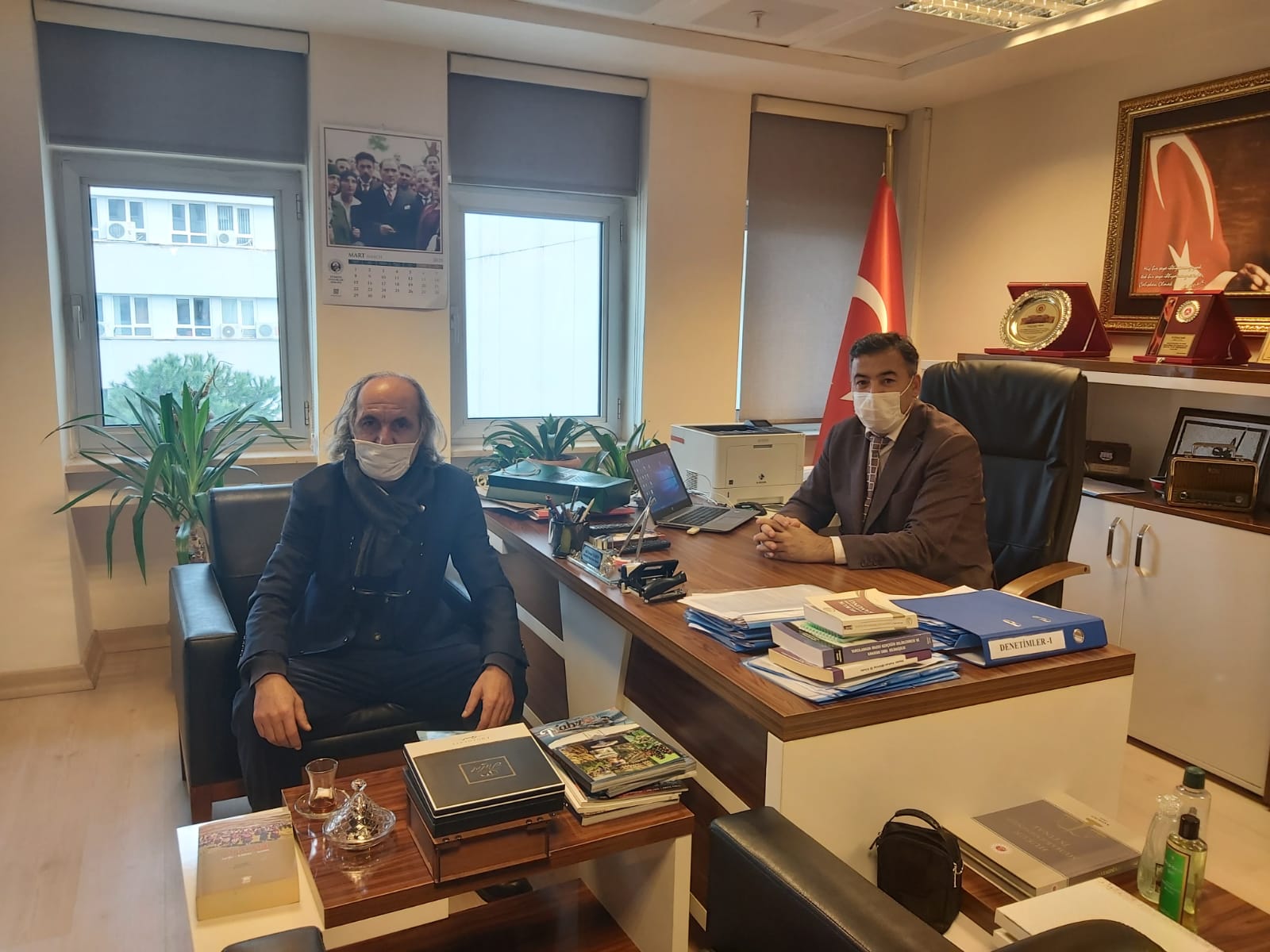 EMO TRABZON BİLİRKİŞİLİK BÖLGE KURULU BAŞKAN ZİYARETİ.