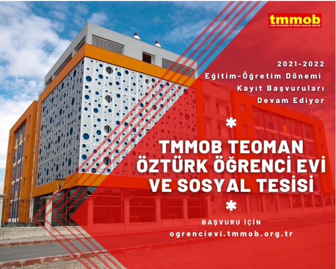 emo tmmob teoman ozturk ogrenci evi ve sosyal tesisi kayit basvurulari devam ediyor