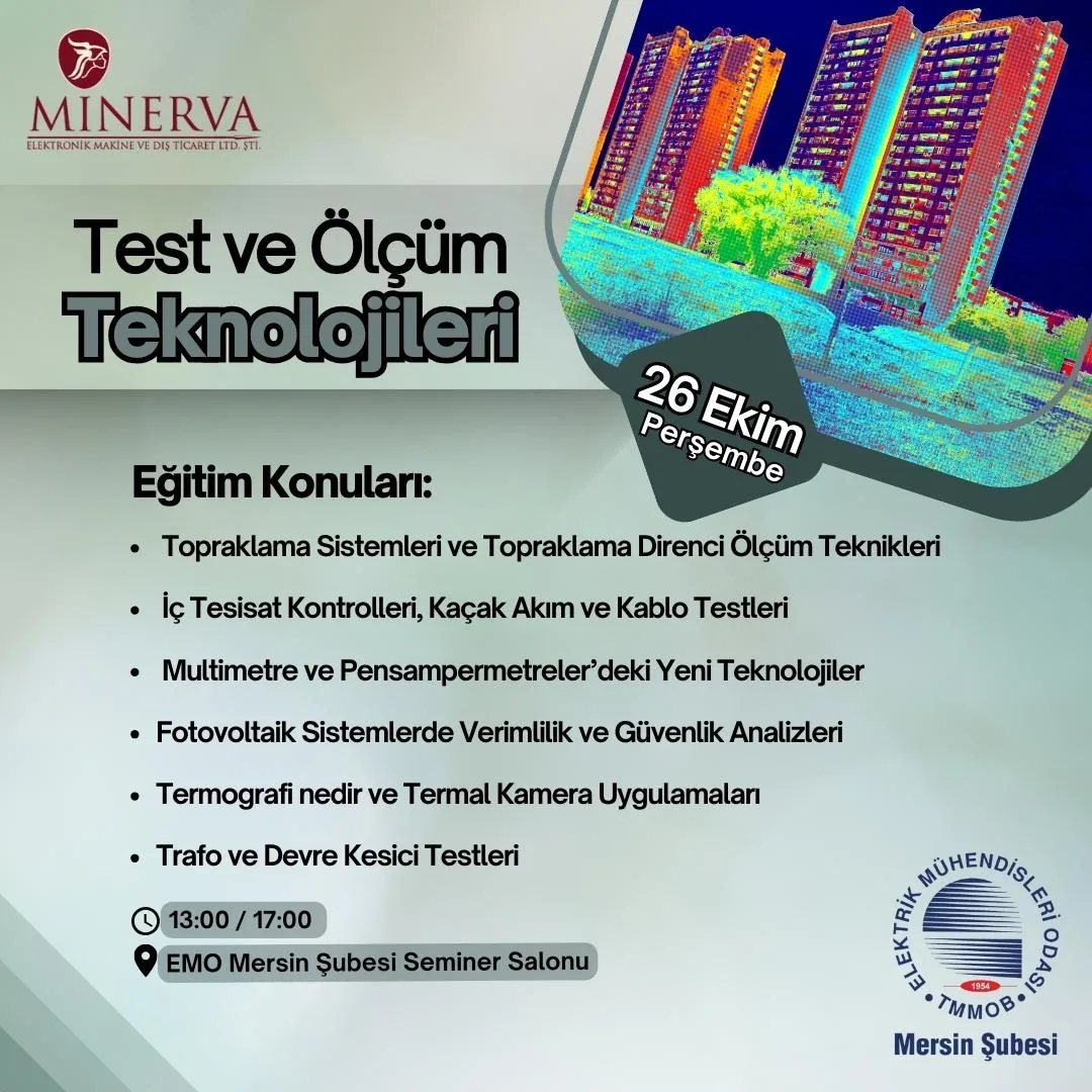 EMO - TEST VE ÖLÇÜM TEKNOLOJİLERİ SEMİNERİ