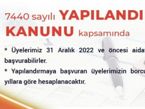 Yaplandrma Bavuru Dilekesi