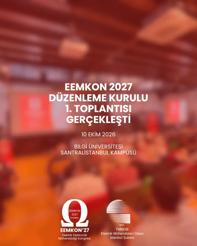 EEMKON 2027 Düzenleme Kurulu 1. Toplantısı Gerçekleşti
