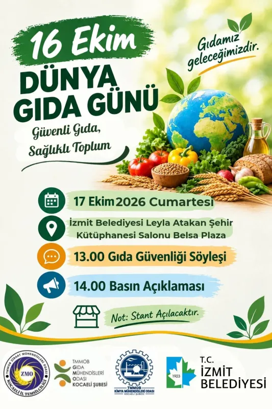 16 EKİM GIDA GÜNÜ ETKİNLİK PROGRAMI