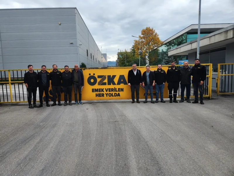 ÖZKA LASTİK FİRMASINDA ÇALIŞAN ÜYELERİMİZE ZİYARET DÜZENLENDİ