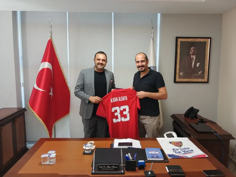 Yeni Mersin İdman Yurdu Spor Kulübü Başkanı Av. Murat Altındere Ziyareti