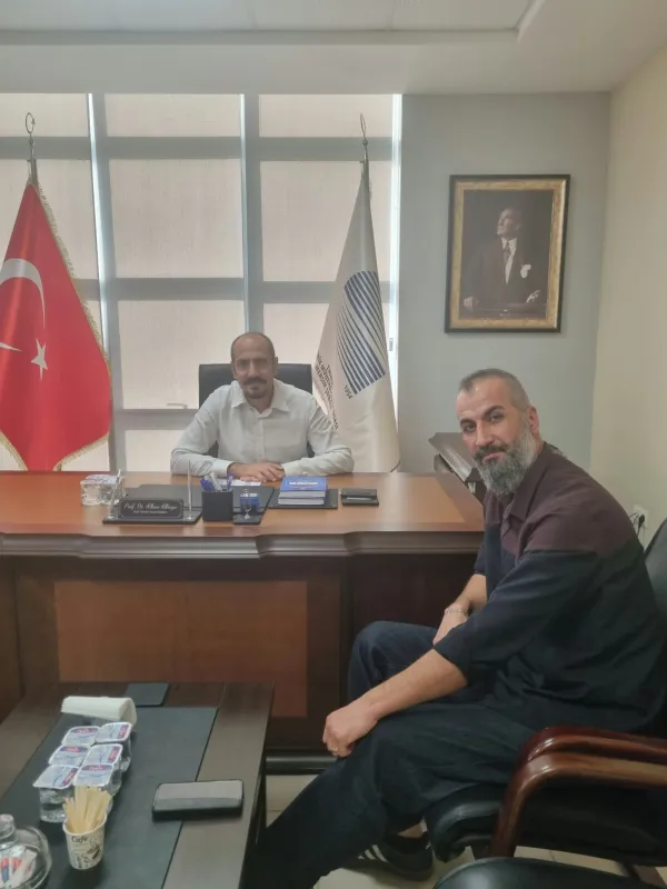 EMO Mersin Şube Başkanına Ogün ÖCEL Ziyareti