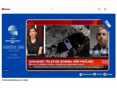 ODA BAŞKANI MAHİR ULUTAŞ TV100`DE GÜN ORTASI PROGRAMININ KONUĞU OLDU (04.12.2025)
