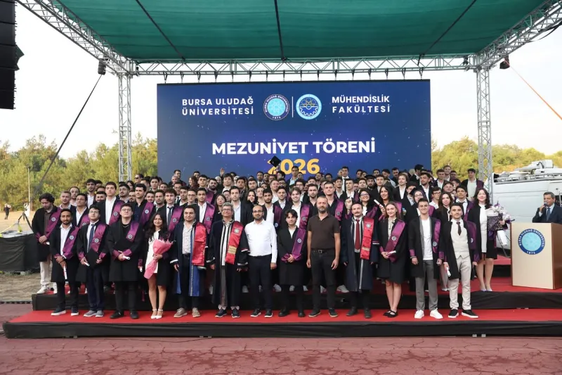 ULUDAĞ ÜNİVERSİTESİ MEZUNİYET TÖRENİNE KATILDIK