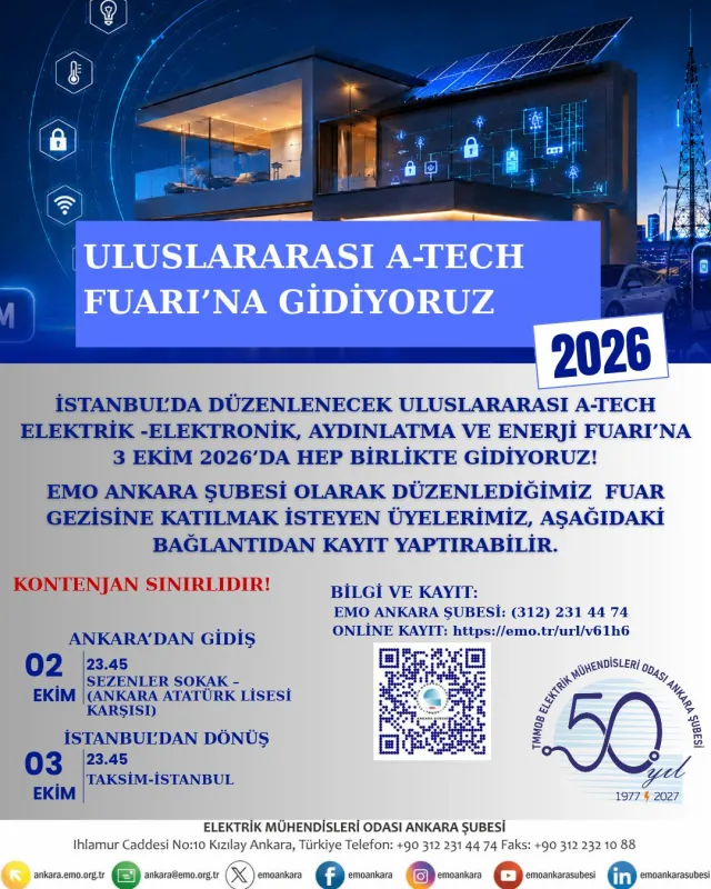 A-TECH 2026 FUARI’NA GİDİYORUZ