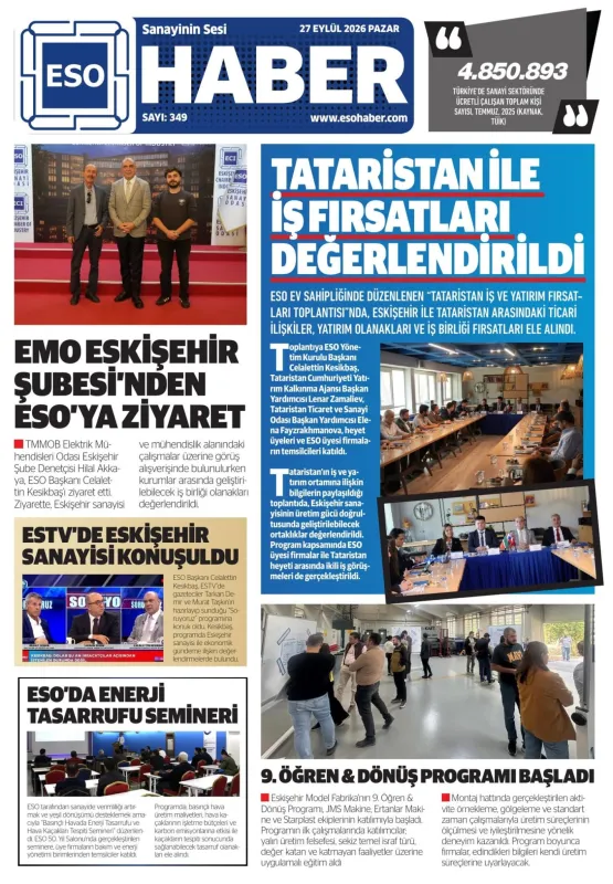 SEKTÖR TEMSİLCİLERİ ZİYARETİ
