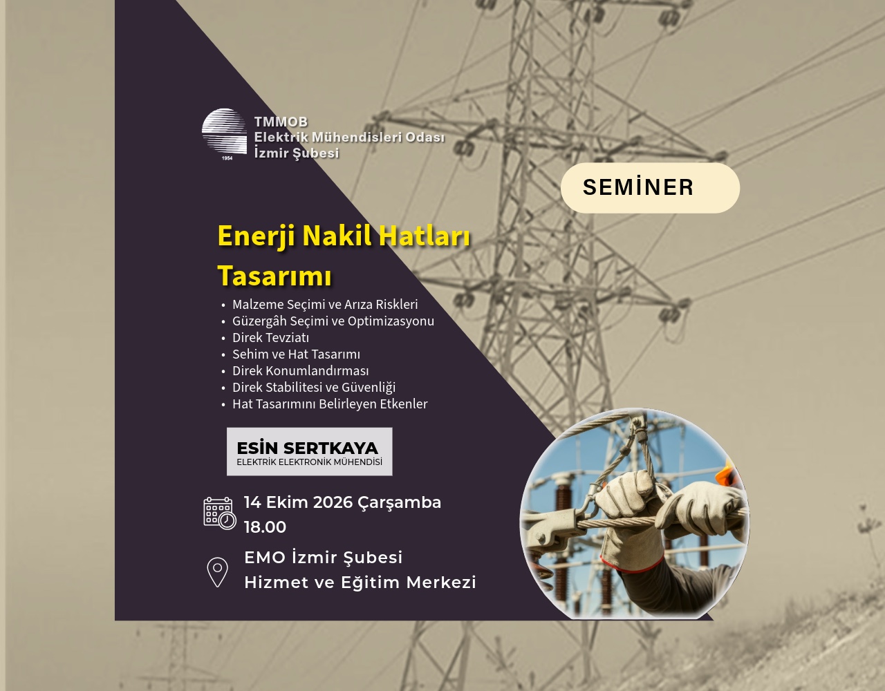 SEMİNER: ENERJİ NAKİL HATLARI TASARIMI
