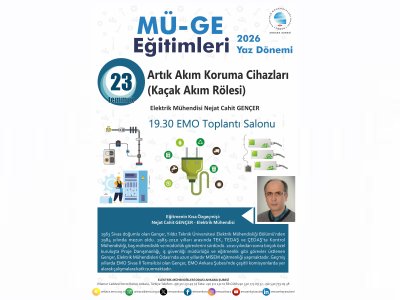 MÜ-GE 2026 : ARTIK AKIM KORUMA CİHAZLARI (KAÇAK AKIM RÖLESİ)