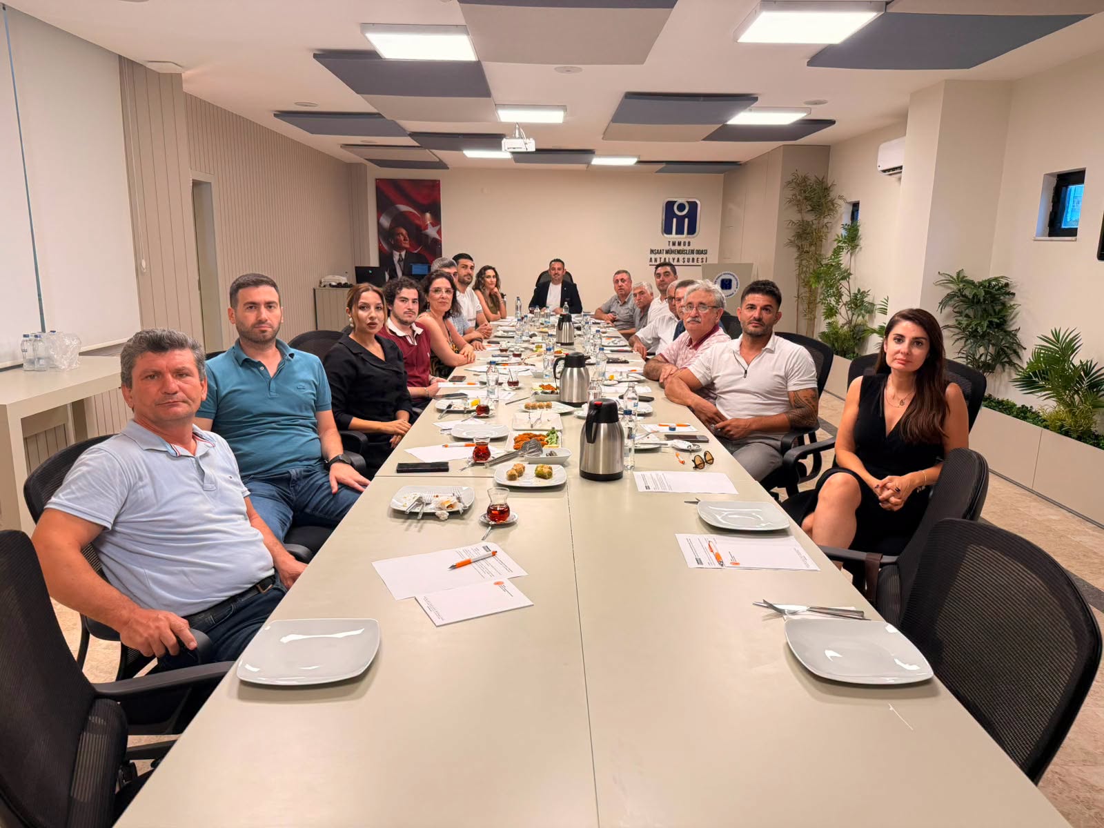 TMMOB ANTALYA İL KOORDİNASYON KURULU AĞUSTOS AYI OLAĞAN TOPLANTISINI GERÇEKLEŞTİRDİ