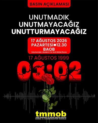 UNUTMADIK, UNUTMAYACAĞIZ, UNUTTURMAYACAĞIZ !