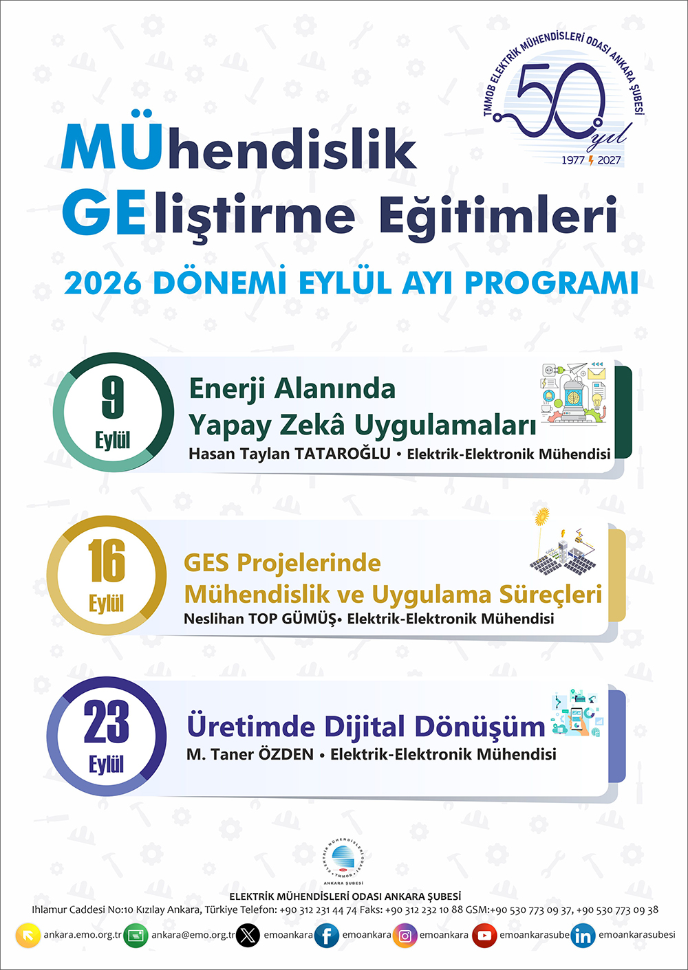 MÜGE’26 EYLÜL AYI PROGRAMI BELLİ OLDU