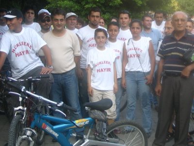 ADANA NKP'DEN BİSİKLET TURU