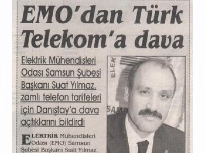 EMO'DAN TÜRK TELEKOM'A DAVA