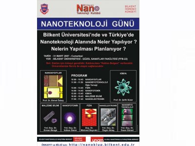 BİLKENT ÜNİVERSİTESİ'NDE NANOTEKNOLOJİ GÜNÜ