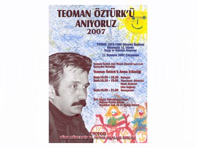TEOMAN ÖZTÜRK'Ü ANIYORUZ