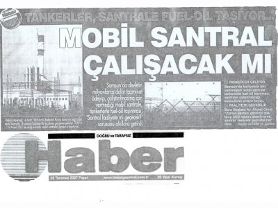 MOBİL SANTRAL ÇALIŞACAK MI?