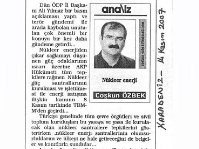 NÜKLEER ENERJİ