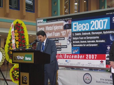 ULUSLARARASI ELECO 20007 FUARI KAPILARI AÇTI