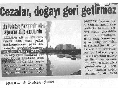 CEZALAR, DOĞAYI GERİ GETİMEZ